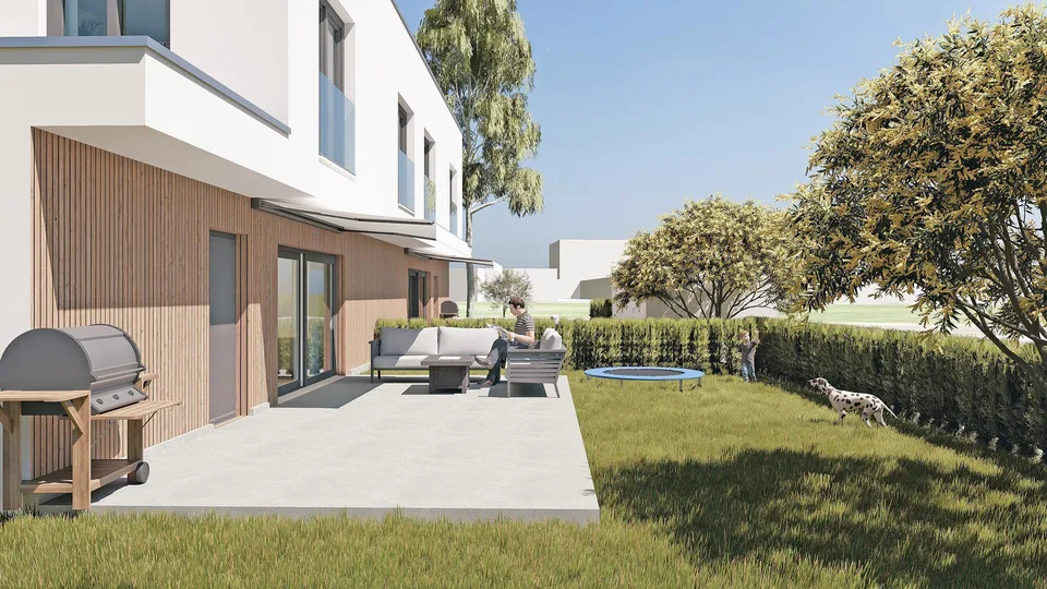 NEUBAU - Moderne Doppelhaushälfte mit Wohlfühlcharakter