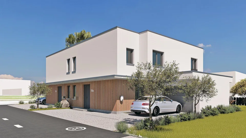 NEUBAU - Moderne Doppelhaushälfte mit Wohlfühlcharakter