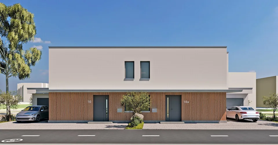 NEUBAU - Moderne Doppelhaushälfte mit Wohlfühlcharakter