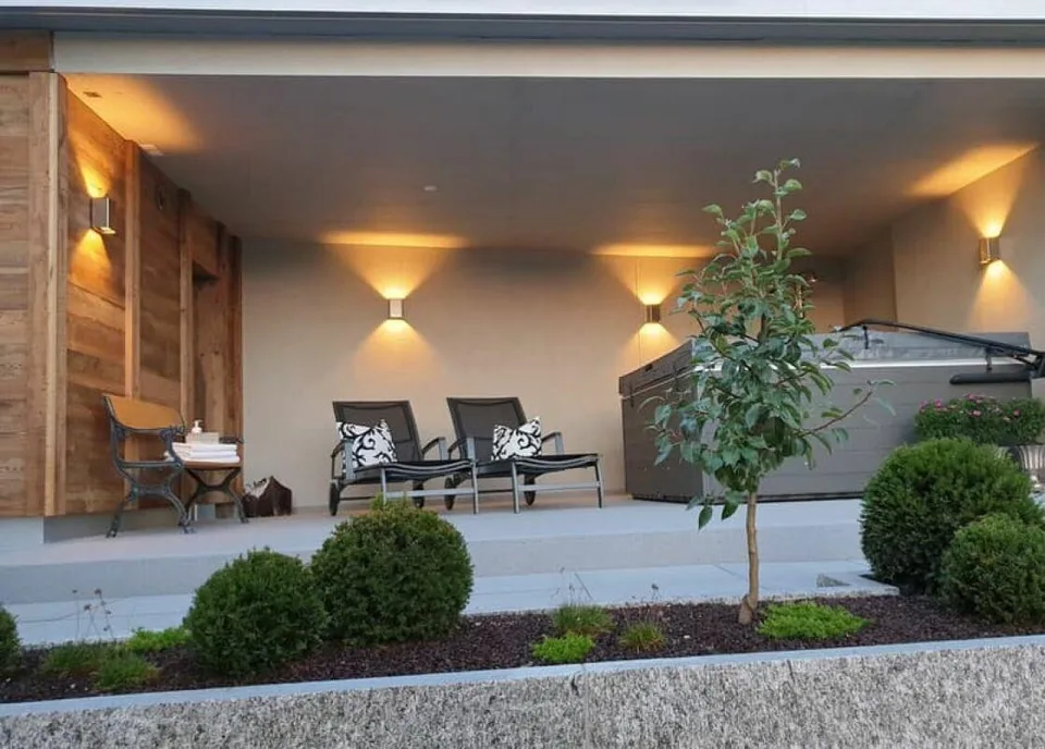 Terrassenhaus mit Panoramaaussicht, Wellnessbereich und höchster Pr... – Foto 9 von 26