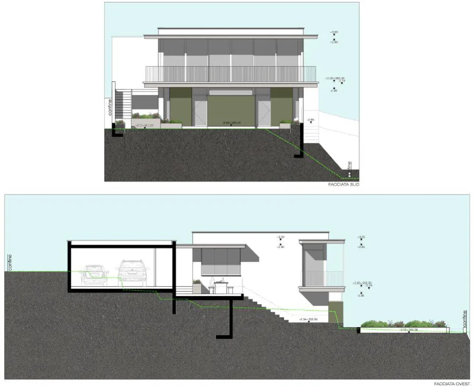 Terreno edificabile con progetto a Morbio Inferiore