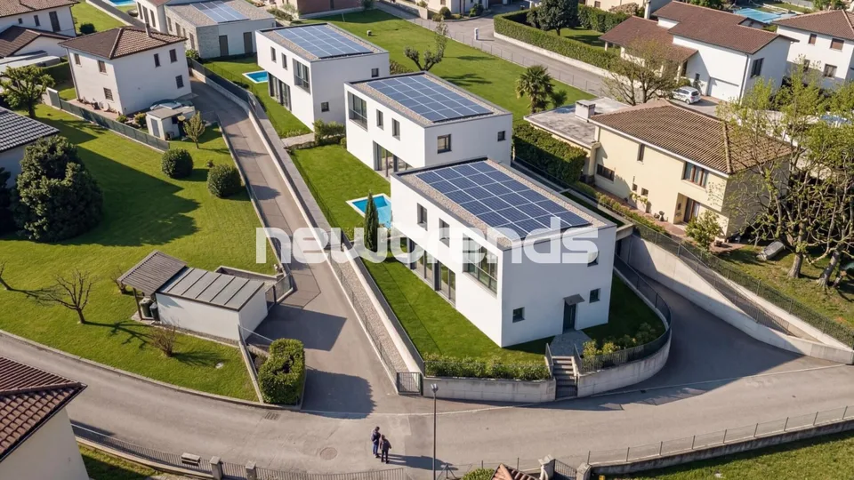 Straordinaria villa di ampia metratura con giardino privato.