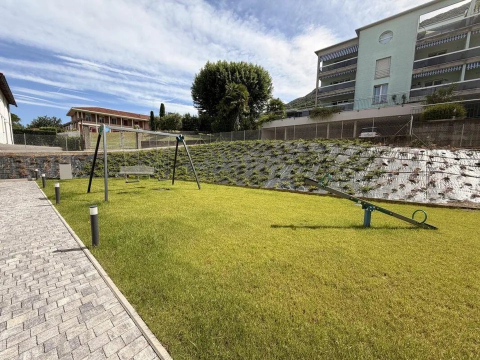 PREGASSONA · ULTIMO 2½ LOCALI CON GIARDINO · POSSIBILITÀ RENT TO BUY