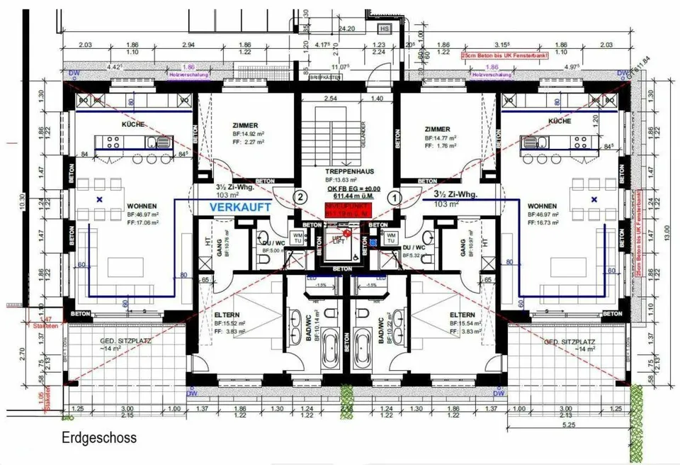 Zu verkaufen 4½ Zi.-Whg., an der Maugwilerstrasse 40 in 9552 Maugwi...