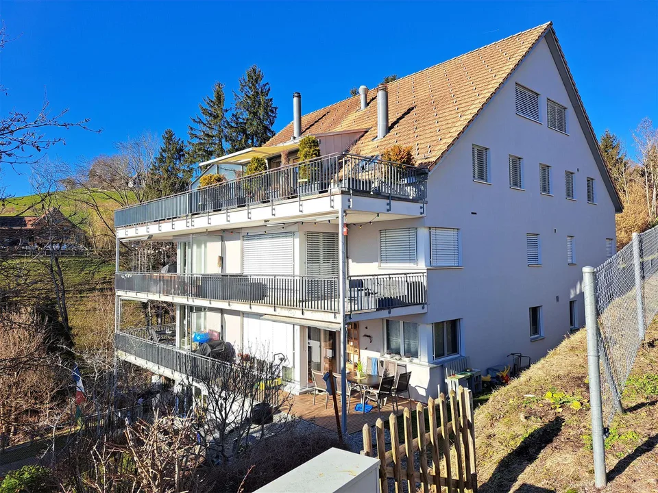 Attraktive Maisonette Wohnung mit einzigartiger Alpsteinsicht