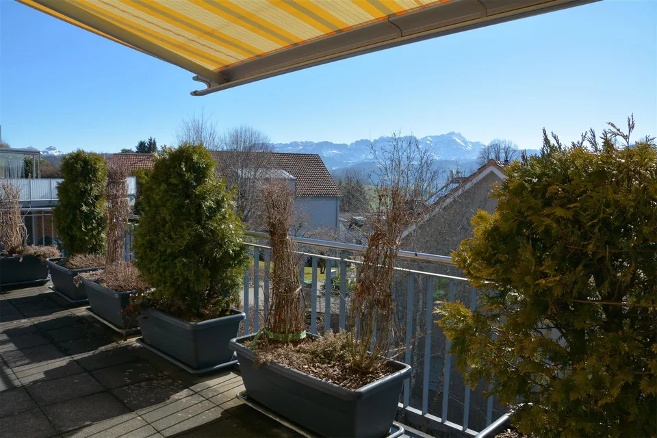 Attraktive Maisonette Wohnung mit einzigartiger Alpsteinsicht