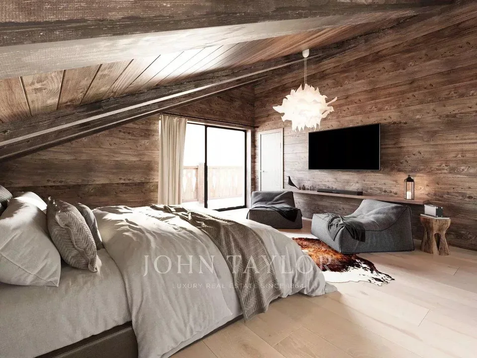 Chalets d'exception à Champéry en vente sur plan (Résidence princip...