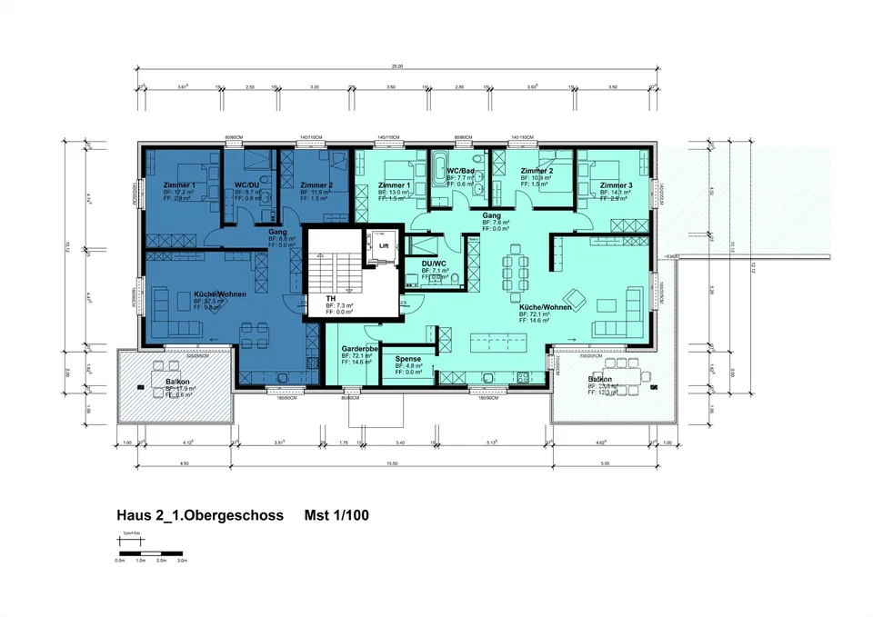 Überbauung am Rain 3½-Zimmerwohnung 1. OG | H2