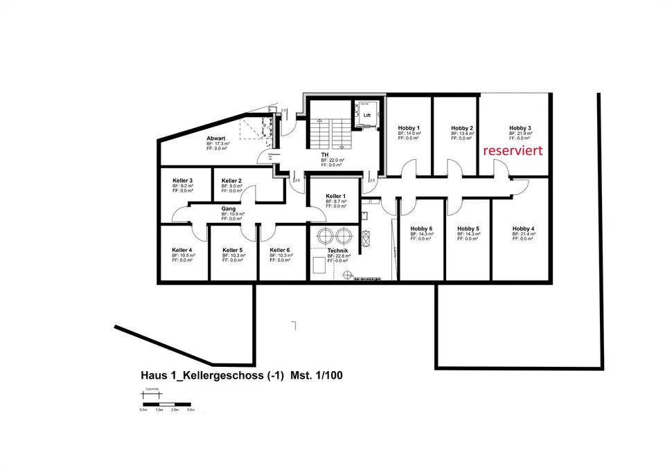 Überbauung am Rain 3½-Zimmerwohnung 1. Obergeschoss | H1