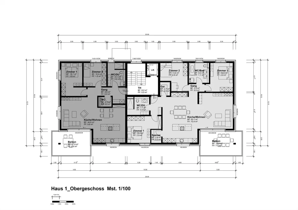 Überbauung am Rain 3½-Zimmerwohnung 1. Obergeschoss | H1