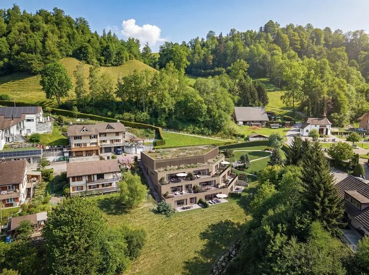 CHANCE AN PRIVILEGIERTER HANGLAGE: 1'852 m²  BAULAND IN WOLHUSEN