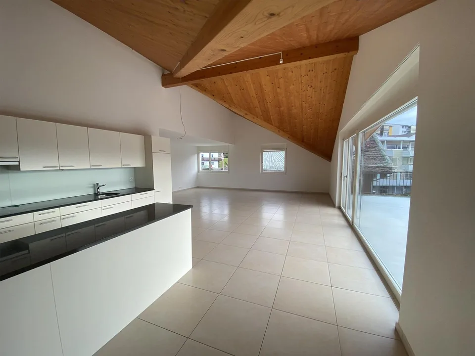 Helle 5.5-Maisonette-Zimmerwohnung in Ruswil
