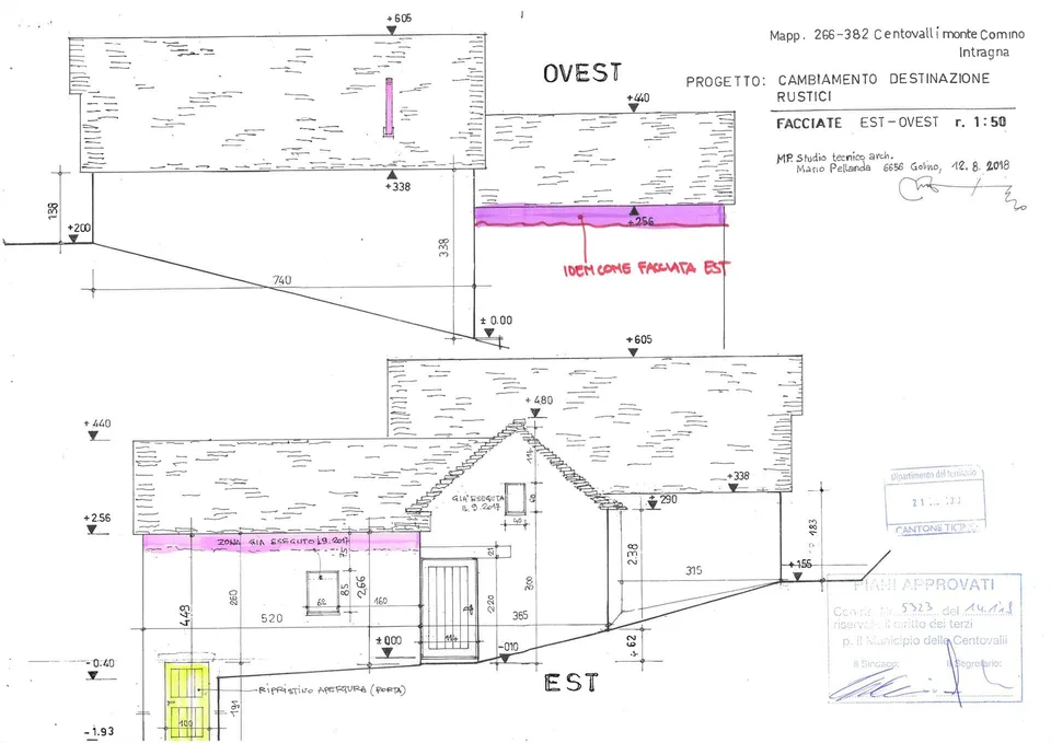 MONTI DI COMINO-Rustico mit genehmigter Baubewilligung zur Renovation – Foto 17 von 22