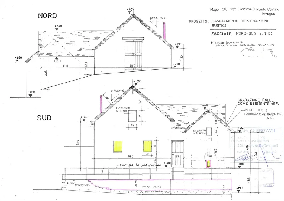 MONTI DI COMINO-Rustico mit genehmigter Baubewilligung zur Renovation – Foto 16 von 22