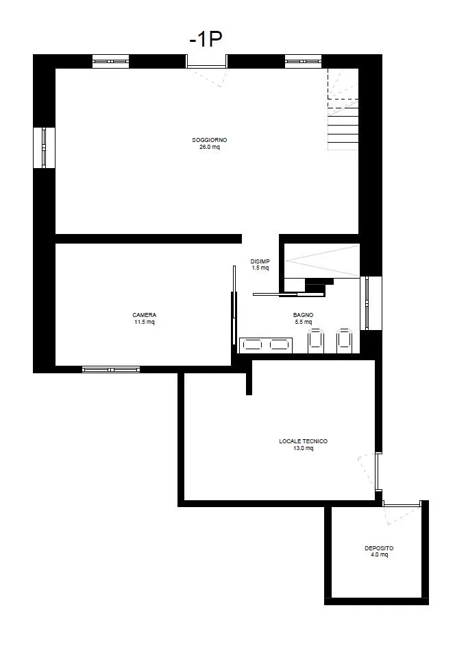 PIAZZOGNA – Casa bifamiliare ristrutturata, ampio giardino, vista lago – Foto 12 von 14