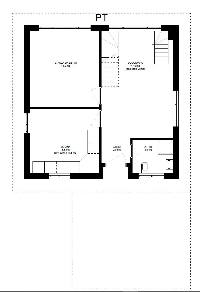 PIAZZOGNA – Casa bifamiliare ristrutturata, ampio giardino, vista lago – Foto 13 von 14