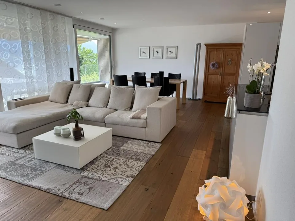 Lichtdurchflutete Terrassenwohnung mit Seeblick