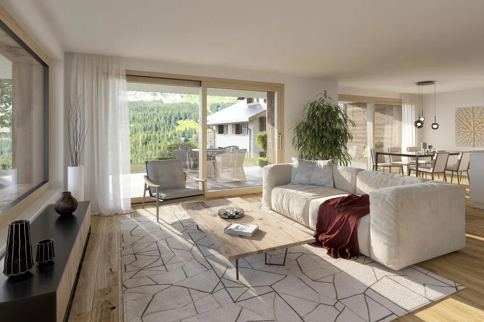 Klosters: Gartenwohnungen als Erstwohnsitz für alpines Lebensgefühl
