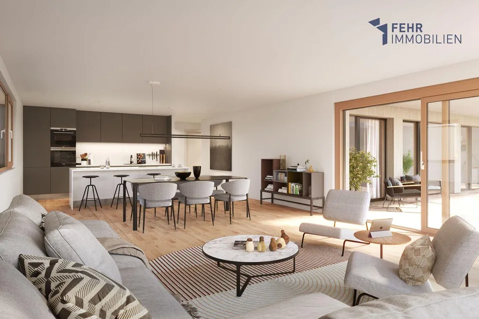 Fehr Immobilien - Exklusive 4.5 - 5.5-Zi.-Terrassenvillen zum Mitge...