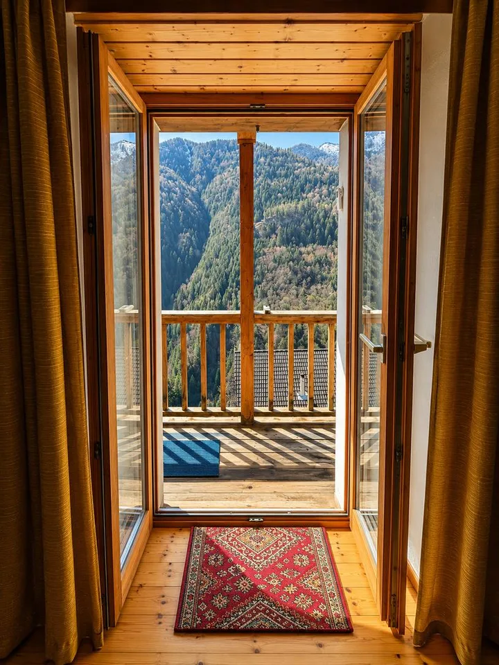 VALLE ONSERNONE - VOCAGLIA | APPARTEMENT CHARMANT DANS UNE MAISON BIFAMILIALE RUSTIQUE AVEC GROTTINO ET JARDIN PANORAMIQUE