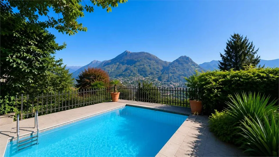 Villa con piscina
