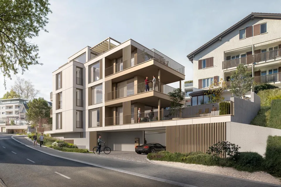 Neubau Résidence Épuré |  Stilvolle 3.5-Zimmer-Wohnung