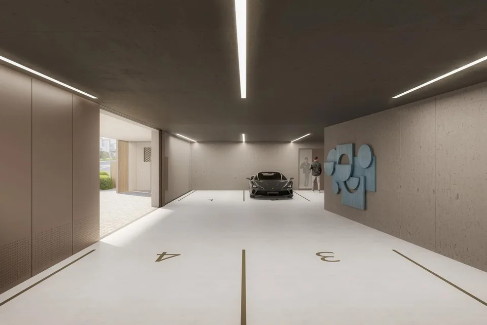 Neubau Résidence Épuré | Attika-Maisonette auf zwei Wohnebenen