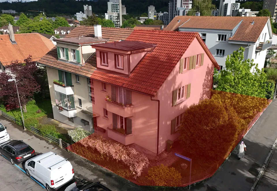 Mehrfamilienhaus (3-Wohnungen / rechte Seite)