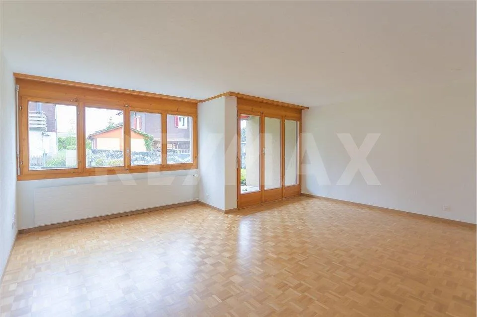 praktische, zentrale, 2½-Zimmer-Gartenwohnung