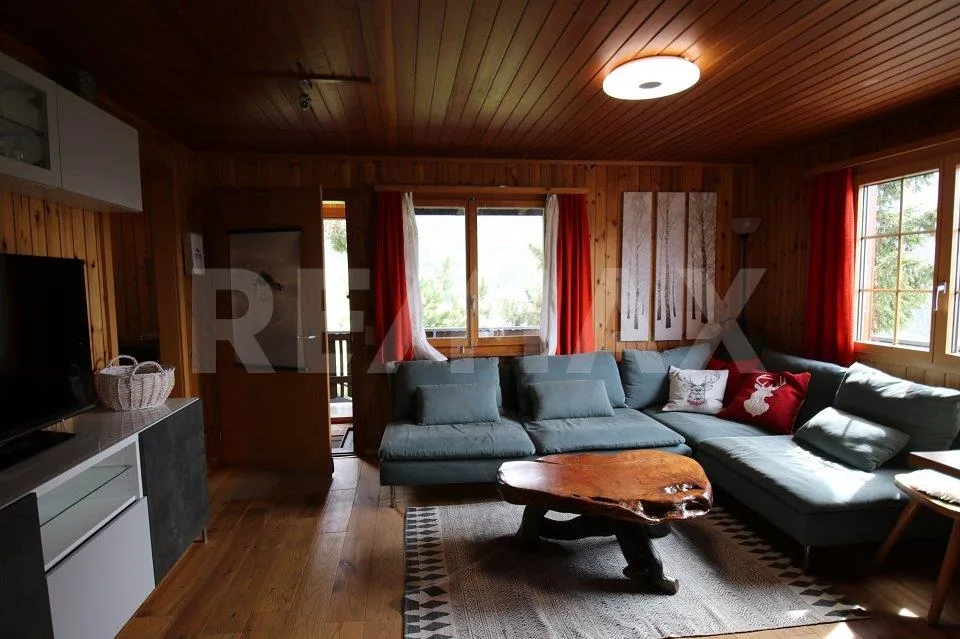 Chalet mit wunderschöner Aussicht aufs Rhonetal – Foto 11 von 13