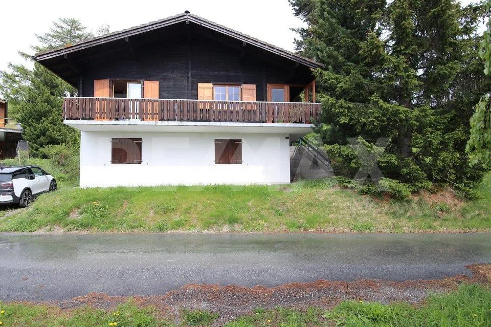 Chalet mit wunderschöner Aussicht aufs Rhonetal