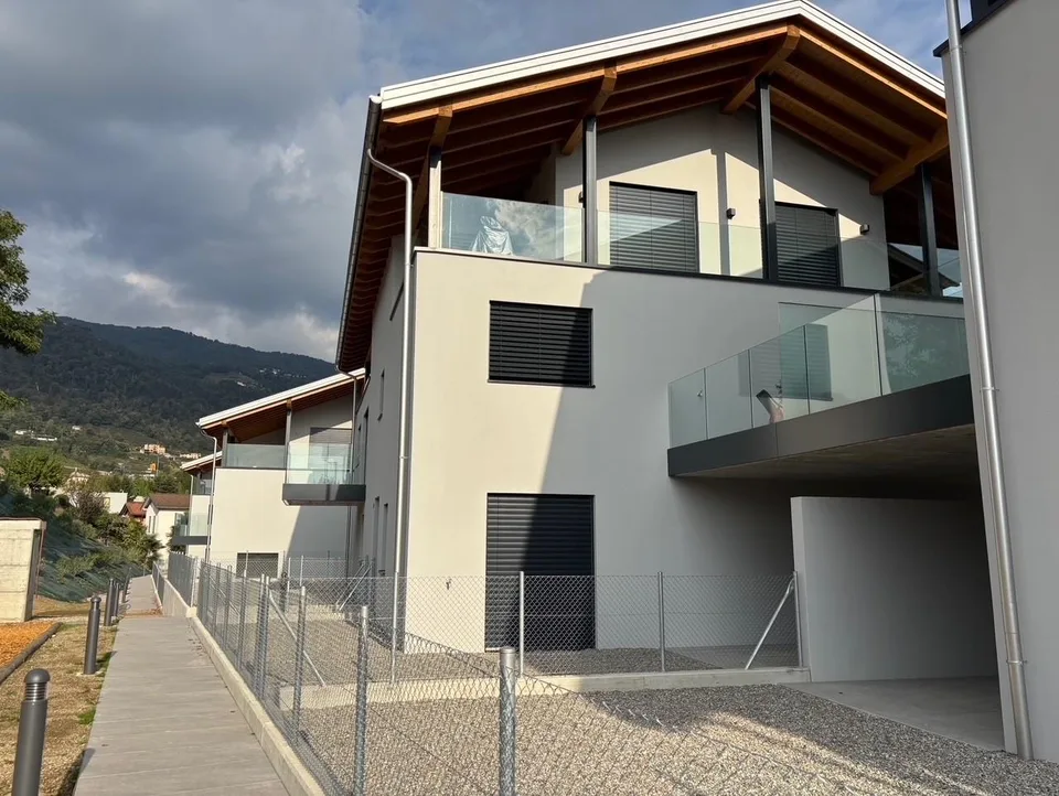 Appartamento con giardino a Morbio Inferiore