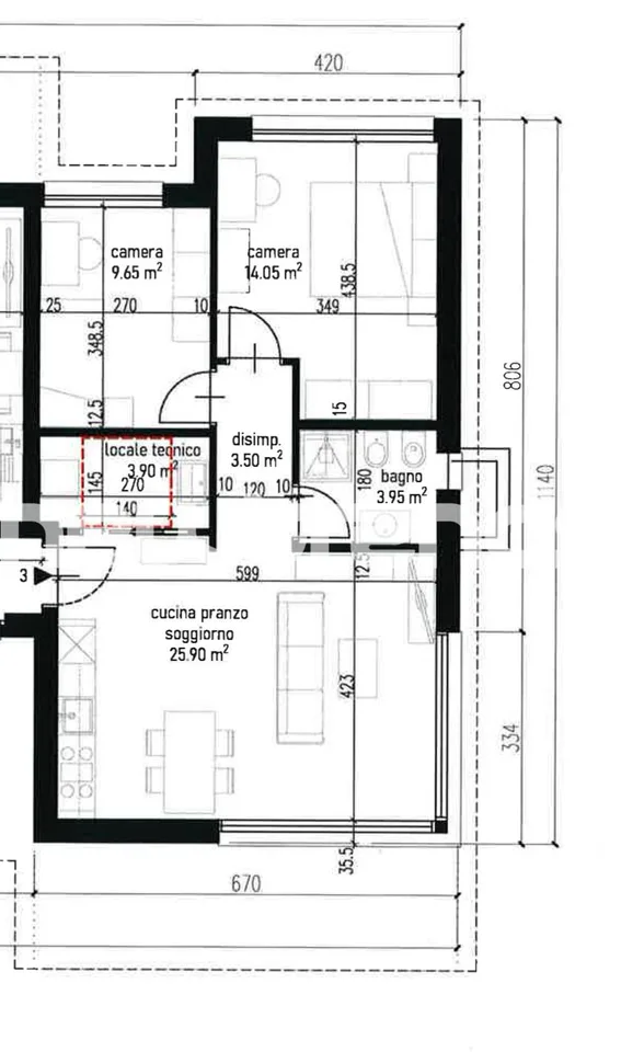 Rivera, 3.5 locali di nuova costruzione in posizione strategica – foto 11 di 13