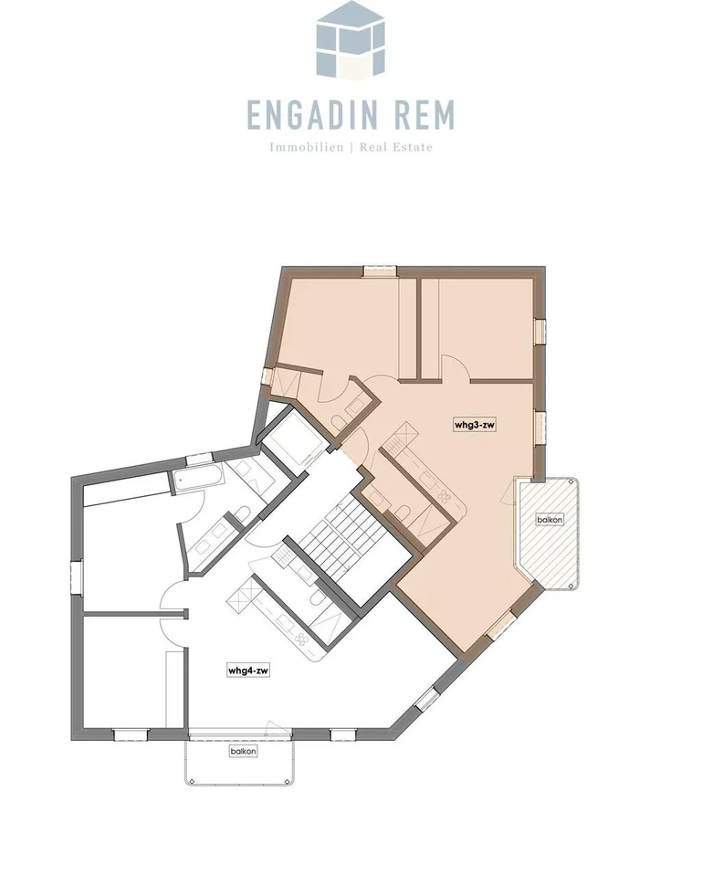 3.5-Zimmer-Zweitwohnung mit extra Raumhöhe – photo 6 of 8