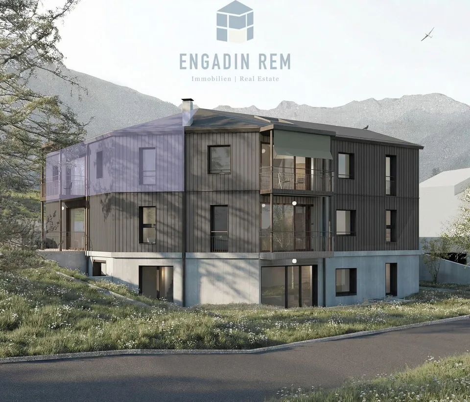 3.5-Zimmer-Zweitwohnung mit Blick ins Val Roseg