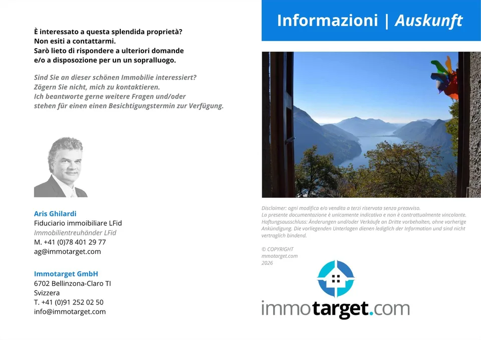 Terreno edificabile pianeggiante a Bellinzona-Galbisio
