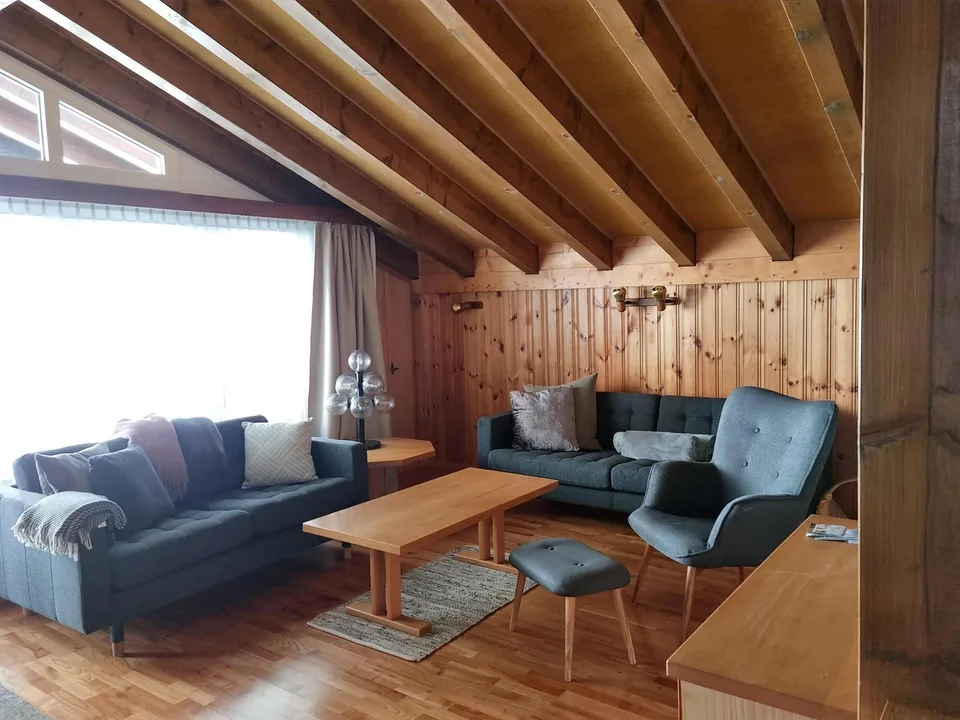 Rustikales Zuhause mit Matterhornblick