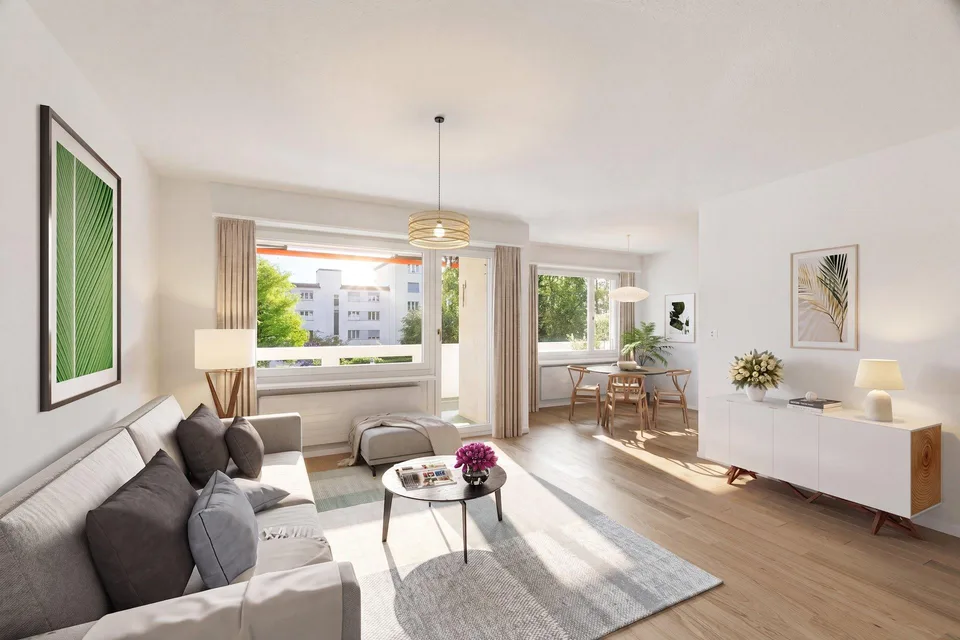 "Raum für Ideen – 4.5-Zimmerwohnung mit Potenzial in Zürich Seebach"