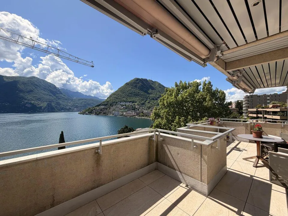 LUGANO - SUPER ATTICO DI RAPPRESENTANZA CON VISTA LAGO - PISCINA CO... – Foto 13 von 15