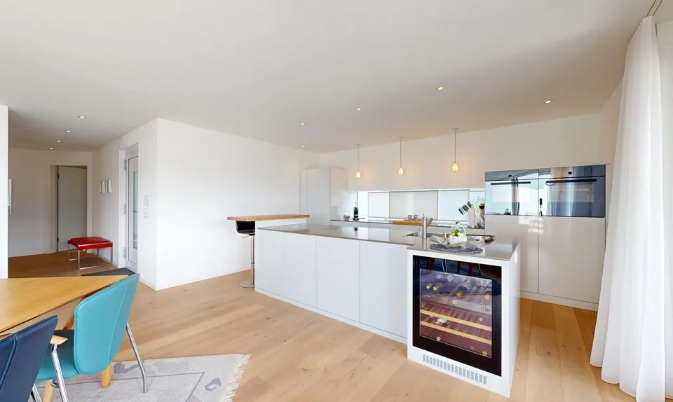 Luxuriöse 4.5-Zimmer-Wohnung mit traumhafter,  unverbaubarer Weitsicht