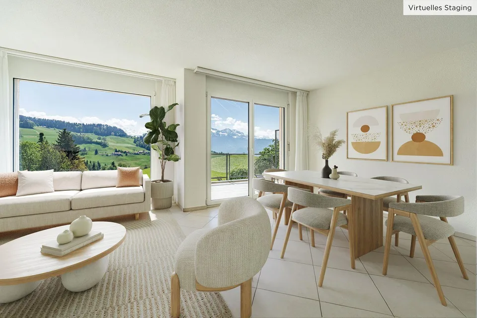 Mit unverbaubarem Weitblick wohnen