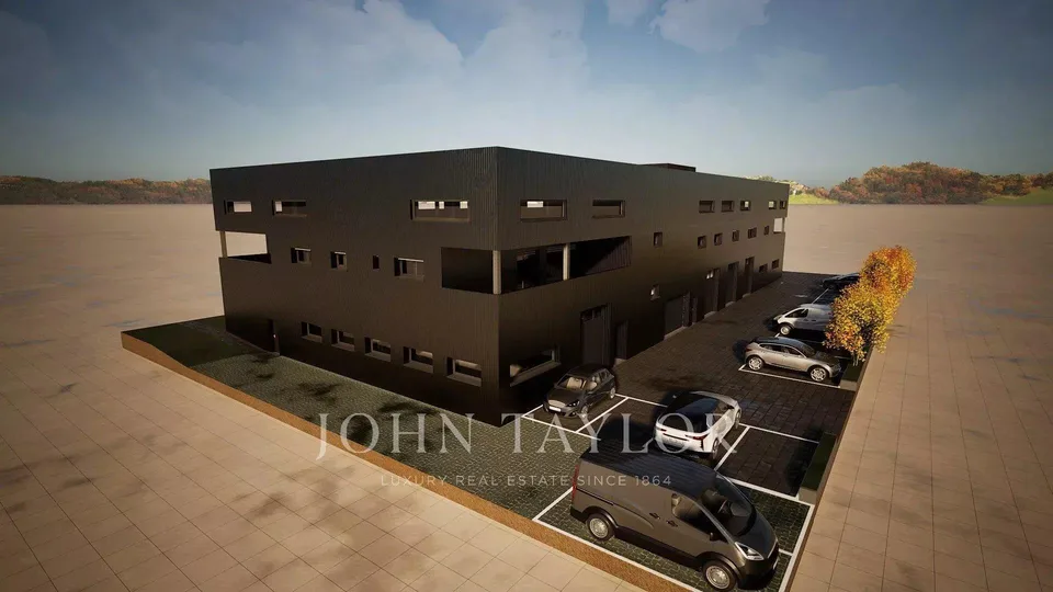 BUREAUX À VENDRE – HALLE INDUSTRIELLE NEUVE – MARTIGNY