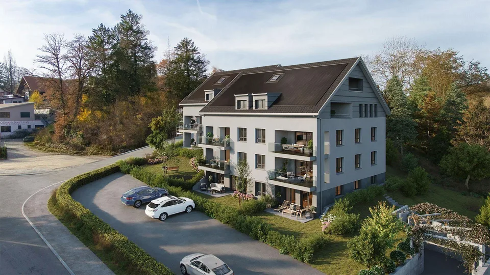 Wohnen im Minergie P Standard nähe Rhein