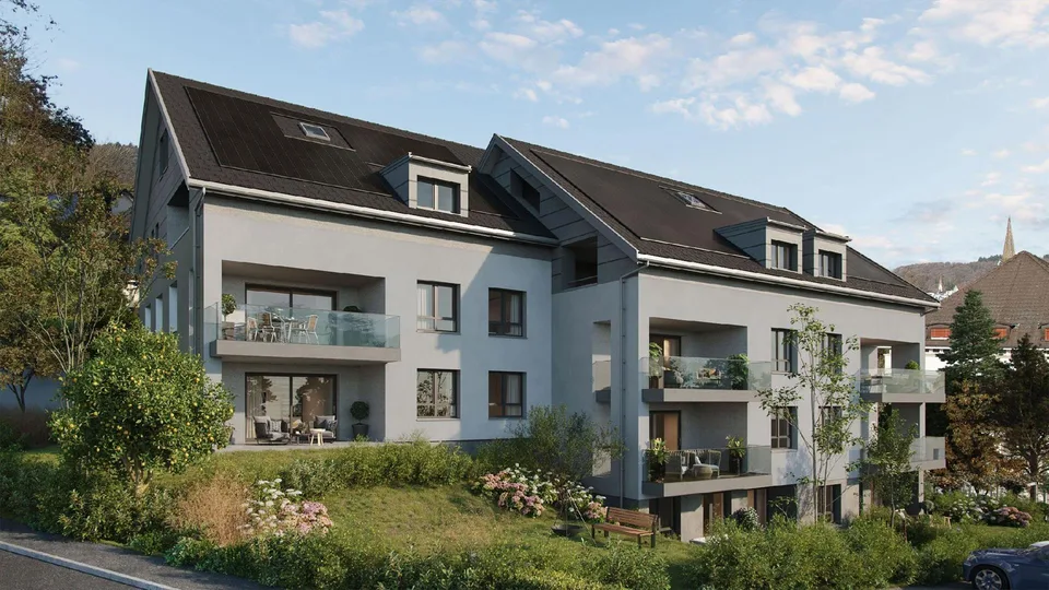 Wohnen im Minergie P Standard nähe Rhein