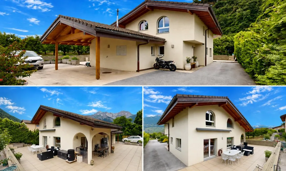 Villa indipendente di 5.5 con lotto edificabile di 1.200 m²