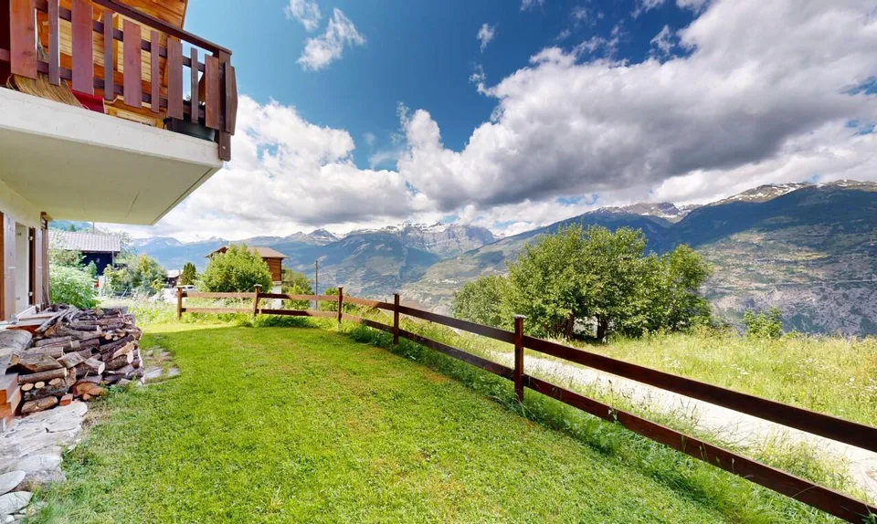 Magnifico chalet a Oberems