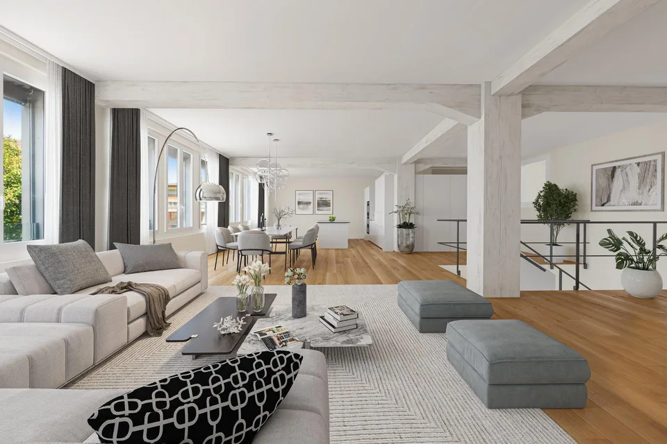Stilvolle Loft-Maisonette in geschichtsträchtiger Liegenschaft