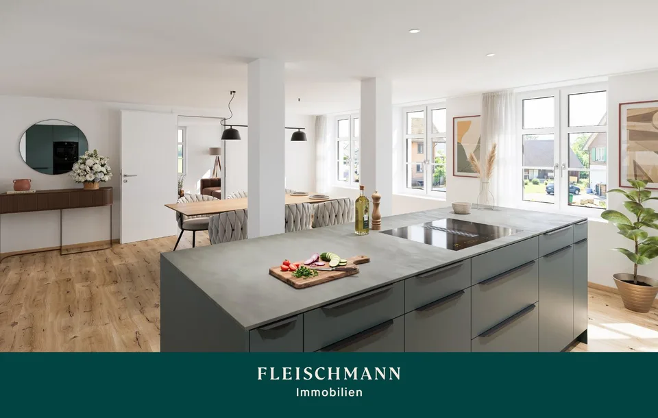 Grosszügige Maisonettewohnung mit Einfamilienhaus-Charakter