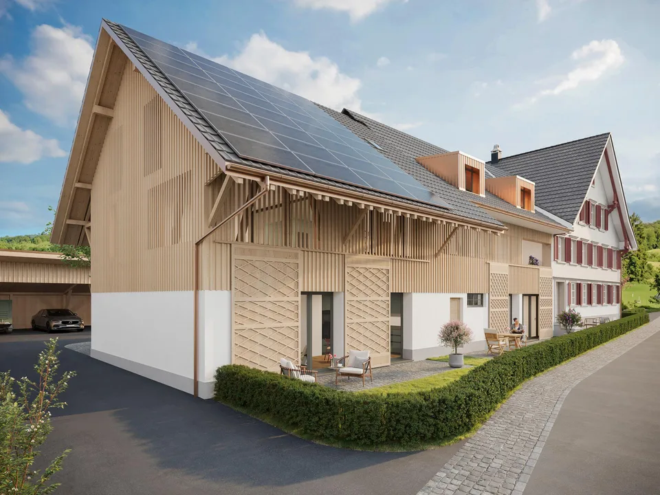 Grosszügige Maisonettewohnung mit Einfamilienhaus-Charakter