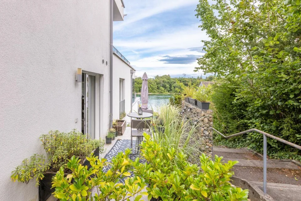 Exklusive 5,5-Zimmer-Terrassenwohnung - Premium-Rheinblick in Büsin... – Foto 11 von 30